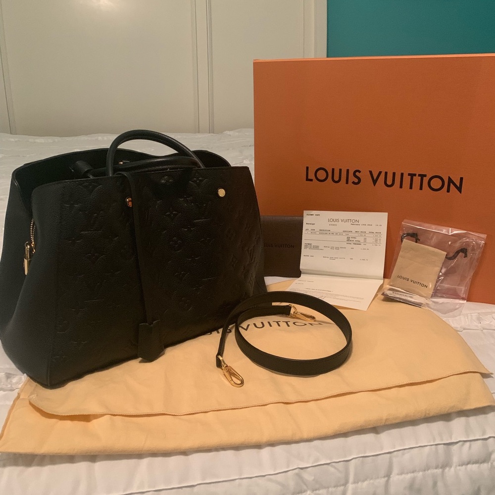 Authentic Louis Vuitton Montaigne GM